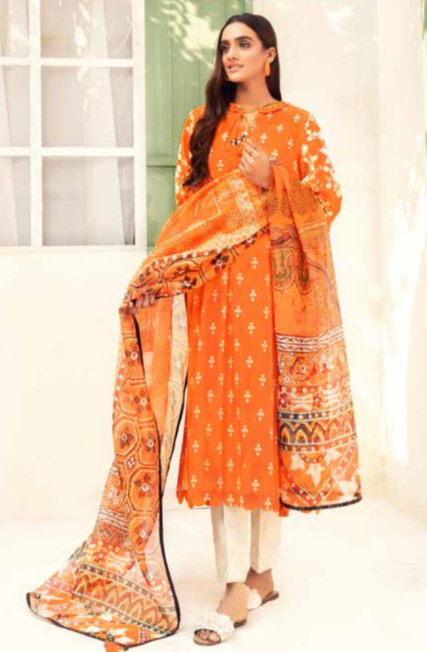 42101021-R Nishat Unstitched 3 piece Lawn Collection Volume-01
