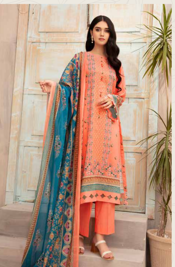 42001531-R Nishat Unstitched 3 piece Lawn Collection Volume-01