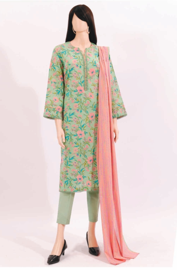 U01-23051-20B Kefi Printed Lawn Volume-5 2024 Unstitched 3 Piece Suit by Saya