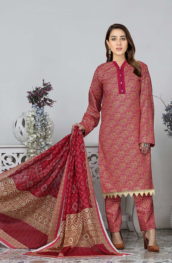 CLV2-09 COCO Lawn Prints Volume 2 Unstitched 3-piece Suit by Lenaim