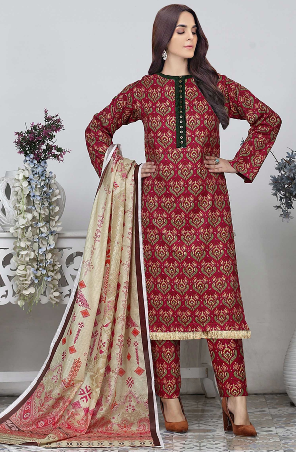 CLV2-10 COCO Lawn Prints Volume 2 Unstitched 3-piece Suit by Lenaim