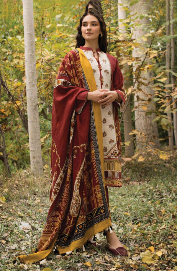 Sapphire Printed Khaddar Volume 1 House Of Lawn