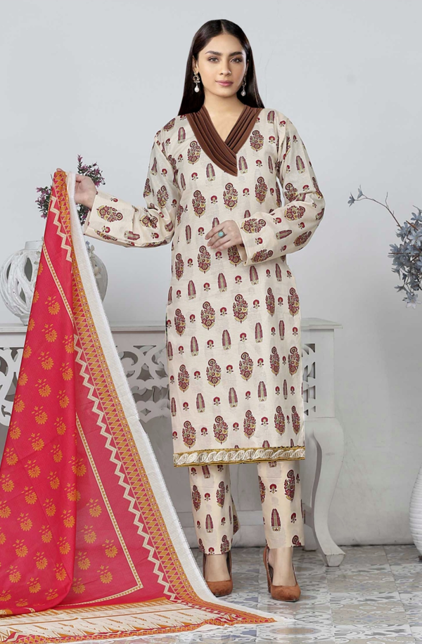 CLV2-11 COCO Lawn Prints Volume 2 Unstitched 3-piece Suit by Lenaim