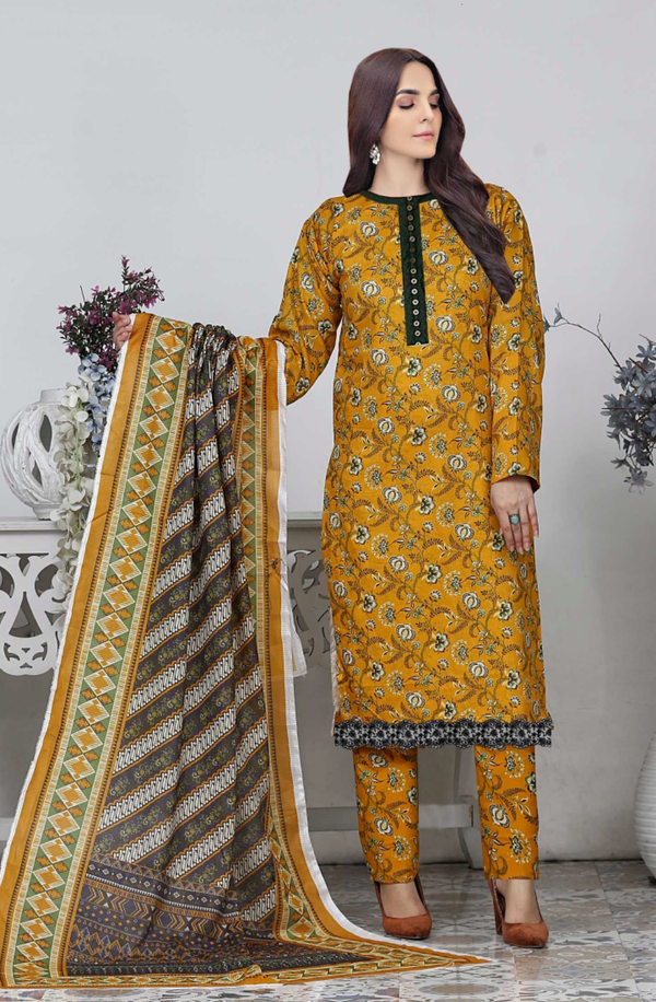 CLV2-12 COCO Lawn Prints Volume 2 Unstitched 3-piece Suit by Lenaim
