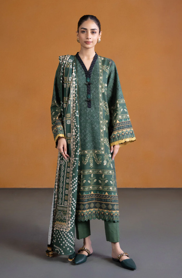 U3-CL22V9-7WS Unstitched Printed Lawn Collection 2025 Volume-7 by Sapphire