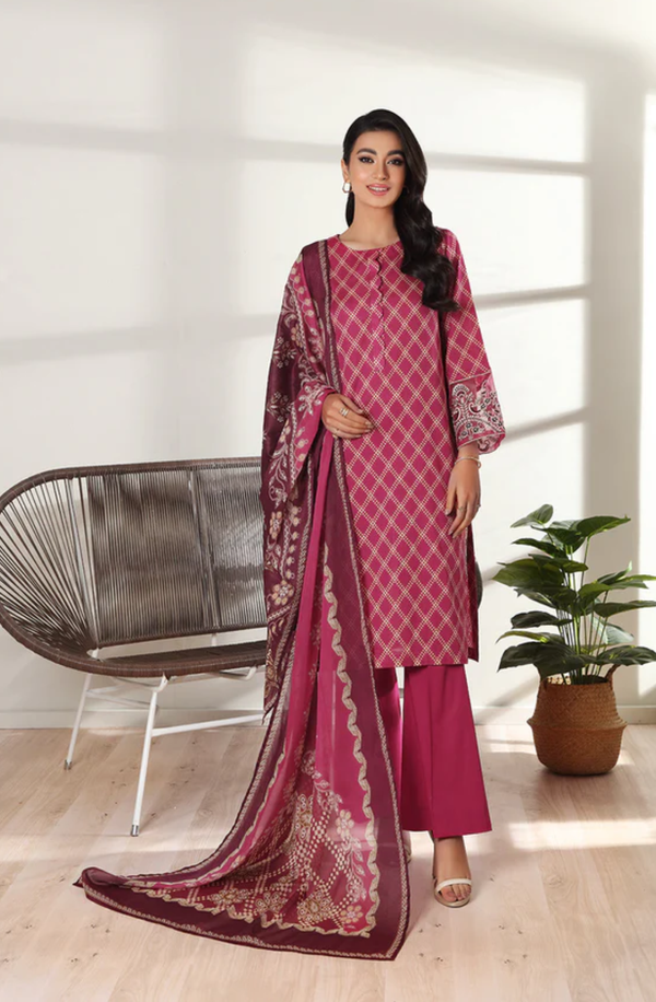 42101534-R Nishat Unstitched Printed Lawn Collection 2025 Volume-4