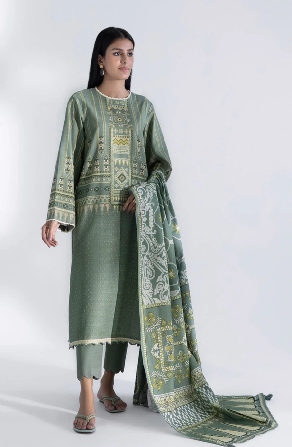 U3-DY22V8-5WS Unstitched Printed Lawn Collection 2025 Volume-7 by Sapphire