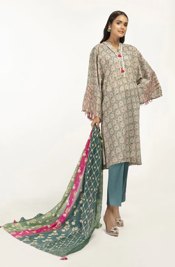 42101208-R Nishat Unstitched 3-piece Lawn Collection Volume-4