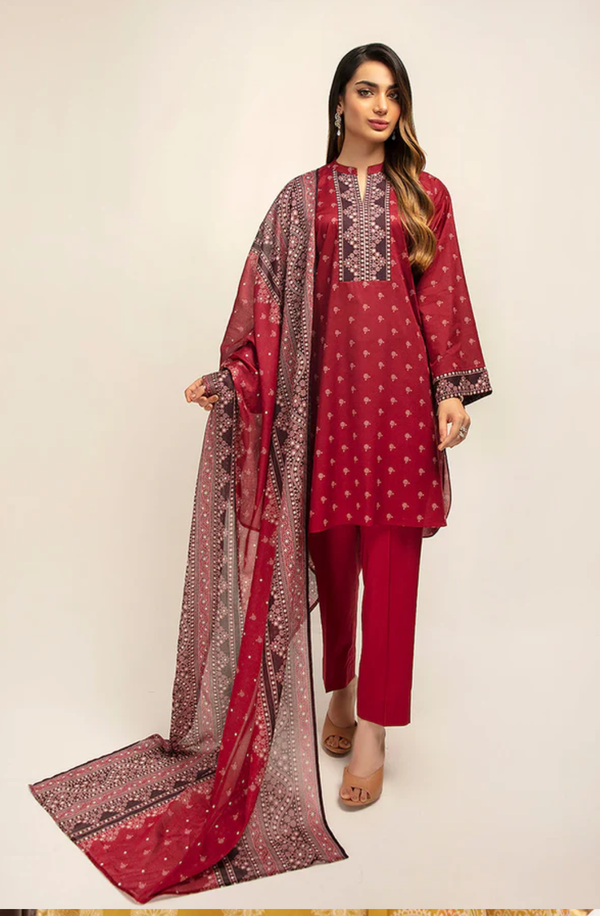 42201366-R Nishat Unstitched Printed Lawn Collection 2025 Volume-4