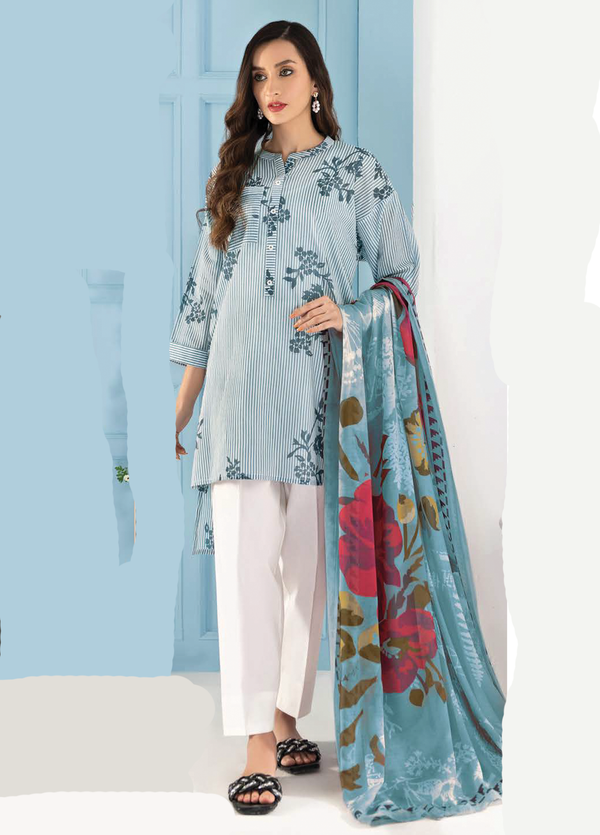U2397 Grey Printed 2 Piece Suit by LimeLight