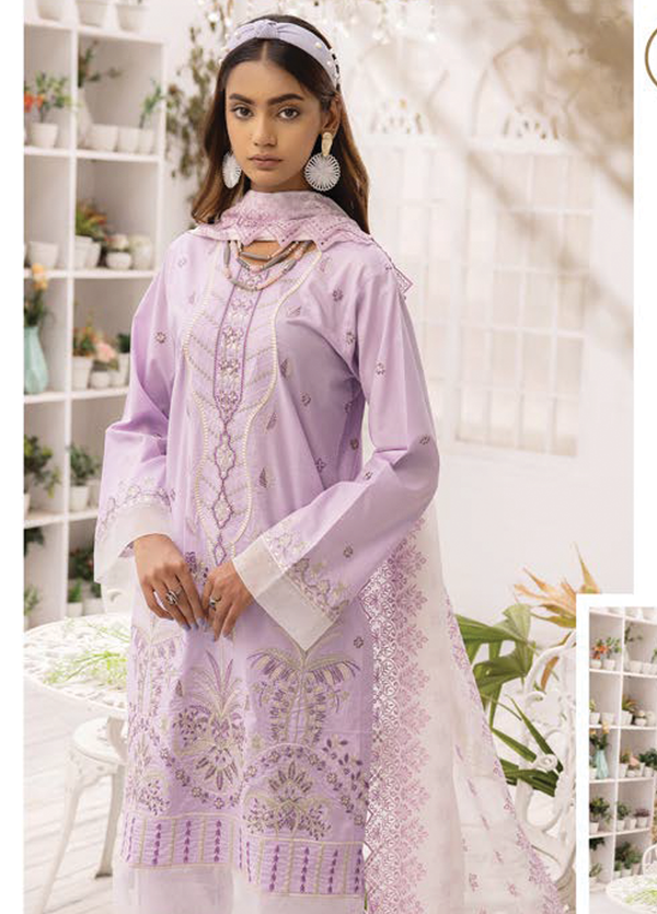 HH-CC-004 Aafreen Vol-2 Luxury Unstitched Embroidered Collection by H&H Textiles