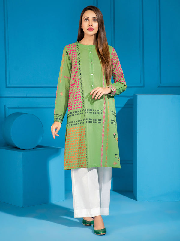 U2206SH-SSH-MRN Unstitched 1 Piece Printed Lawn Shirt by Limelight