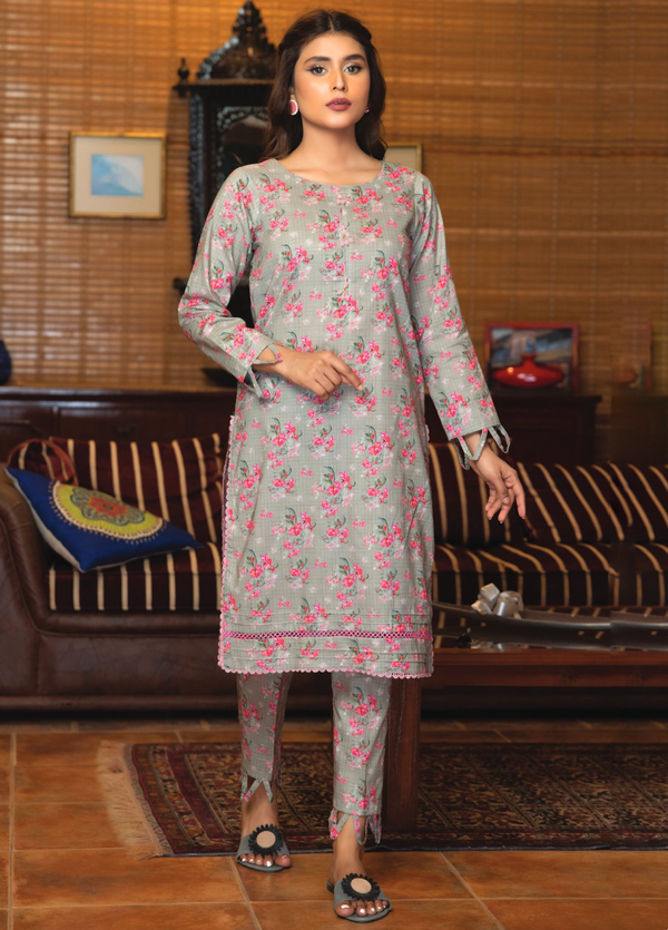 IS2PCV3-12 Identic Sepertes 2 piece Vol 3 Summer Lawn by Regalia Textiles