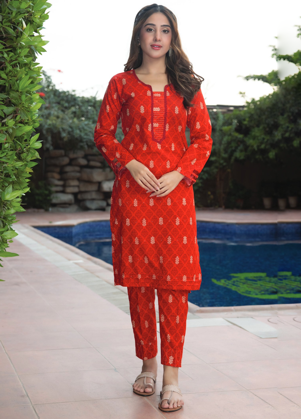 IS2PCV3-3 Identic Sepertes 2 piece Vol 3 Summer Lawn by Regalia Textiles