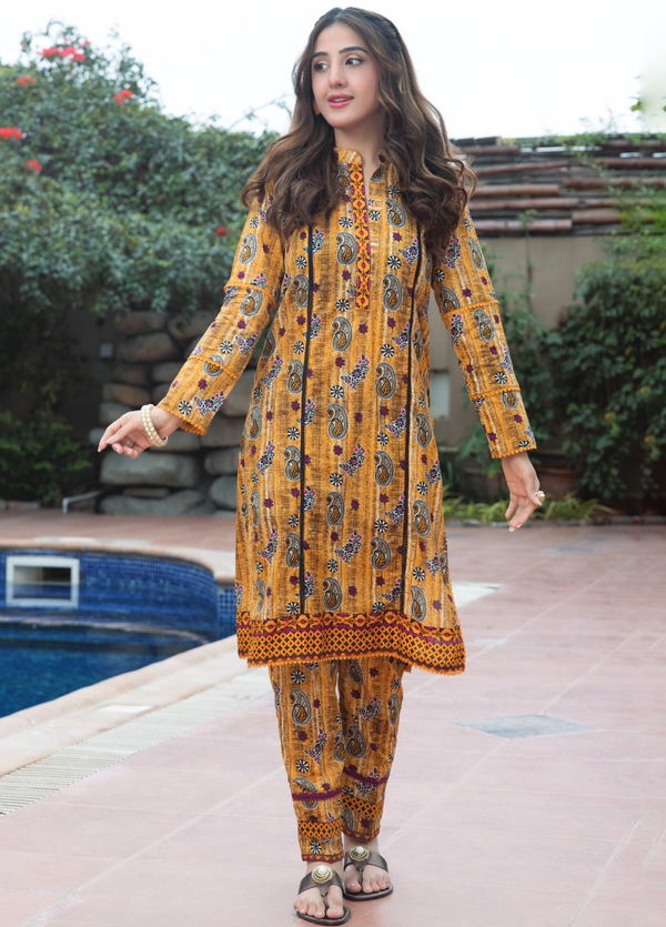 IS2PCV3-10 Identic Sepertes 2 piece Vol 3 Summer Lawn by Regalia Textiles